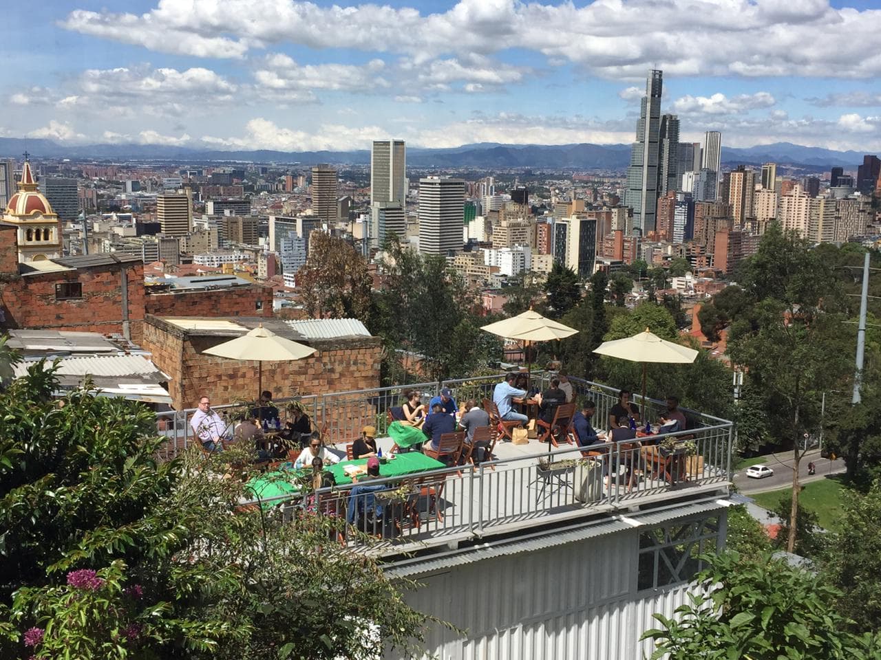Fundación Buena Semilla — mirador del Barrio Egipto, tour comunitario