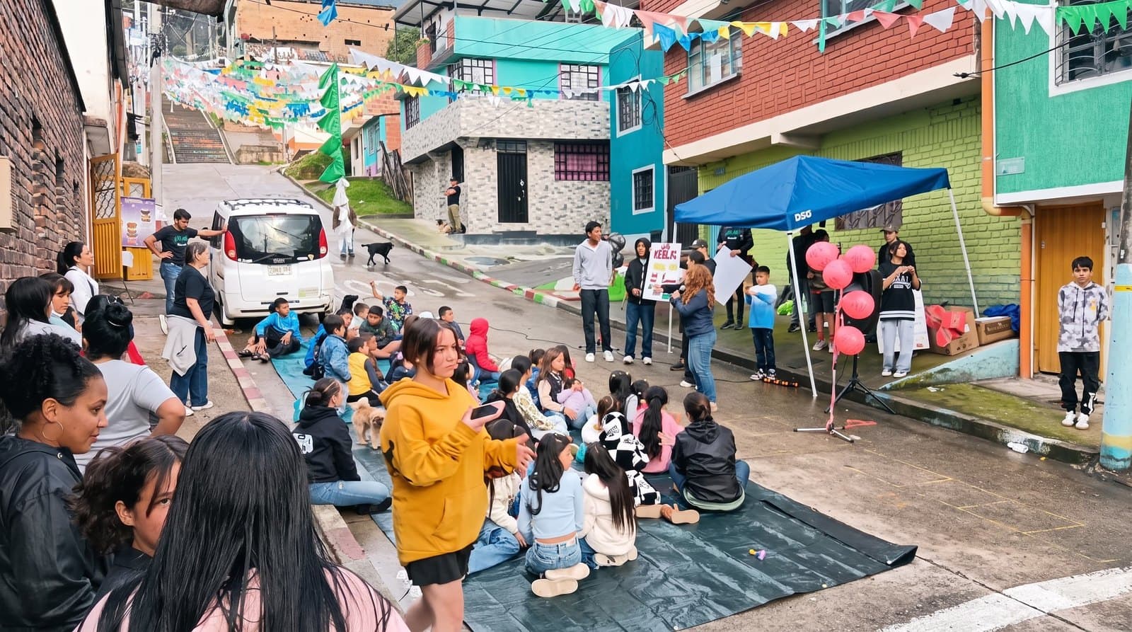 Fundación Buena Semilla — jornada Hand to Hand en el barrio El Parejo