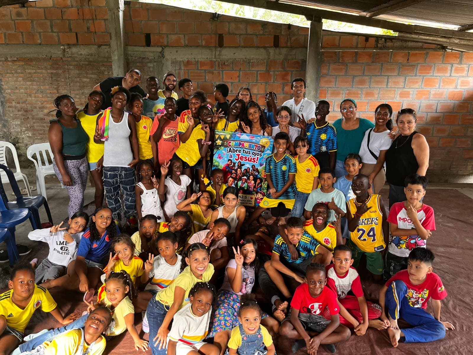 Fundación Buena Semilla — campamento anual en Río Nima, Palmira